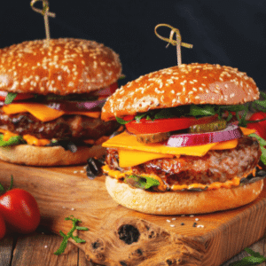 Two Delicious Burgurs